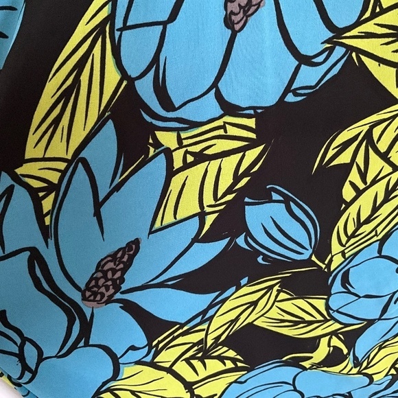 Maxi dress Fairy Floral print Chiffon Dark Romantic Fluid Flowy 3X - Picture 10 of 13